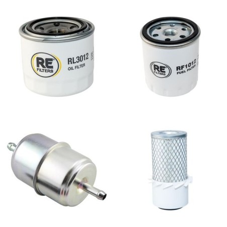Bobcat 313 Filter Service Kit - Air - Oil - Fuel Filters