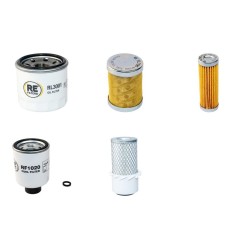 BOBCAT 316 Filter Service Kit w/Kubota D722 Eng. Air, Oil, Fuel Filters