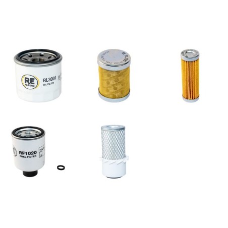 BOBCAT 316 Filter Service Kit w/Kubota D722 Eng. Air, Oil, Fuel Filters