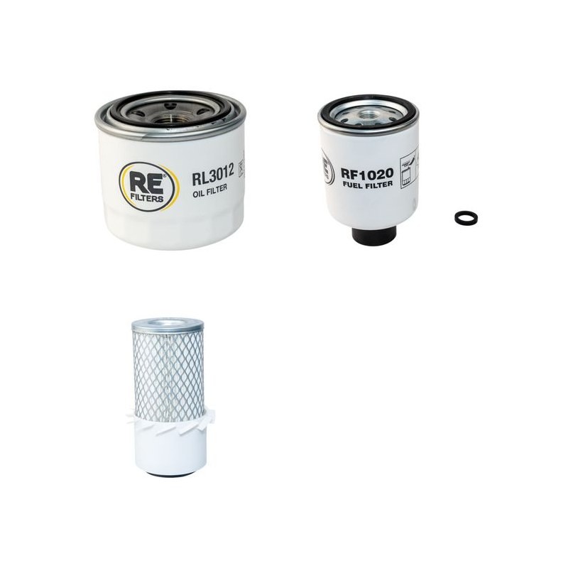 BOBCAT 320 Filter Service Kit Air Oil Fuel Filters w/Kubota D 750 Eng. SN  SN.5117 20001-5117 21115
