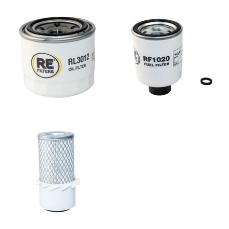 Filter Kit for Bobcat 320 Air Oil Fuel Filters with Kubota D750 Engine Serial Number Serial Number.5117 20001-5117 21115