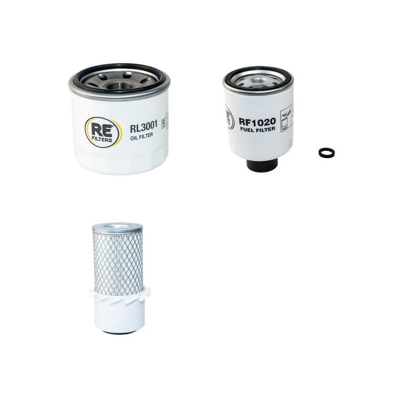 Bobcat 322 Filter Service Kit Air - Oil - Fuel Filters