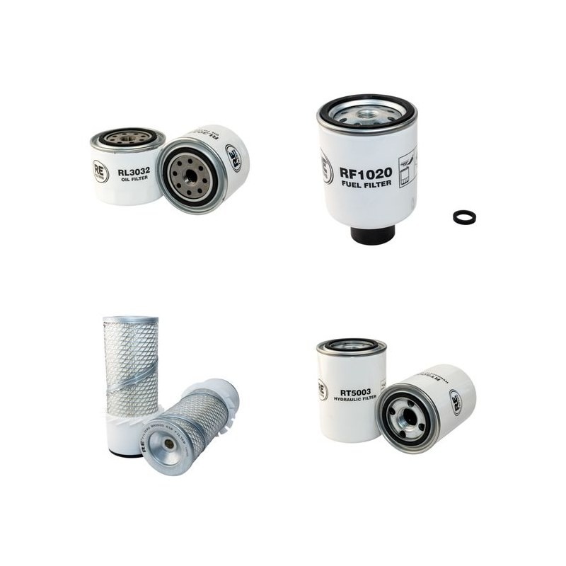 Filter Kit for Bobcat 325 with Kubota D1703 Engine Serial Number Serial Number.5118 20001-5118 21999