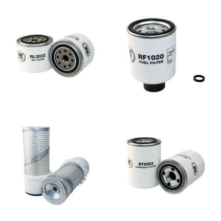 BOBCAT 325 Filter Service Kit w/Kubota D 1703 Eng. SN  SN.5118 20001-5118 21999