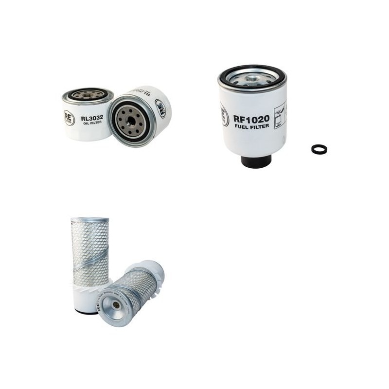 BOBCAT 325 Filter Service Kit Air Oil Fuel Filters w/Kubota D 1703 Eng. SN  SN.5118 20001-5118 21999