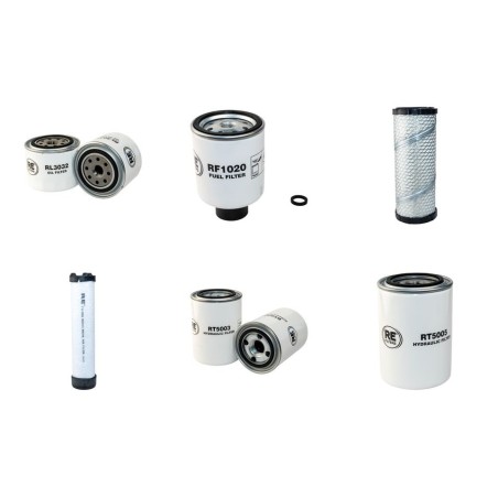 BOBCAT 328 Filter Service Kit w/Kubota D 1703M-E2B Eng. SN  SN.5140 13001-/5166 11001-