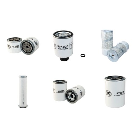 BOBCAT 331 Filter Service Kit w/Kubota V 2203 Eng. SN  SN.5129 11001-5129 12999