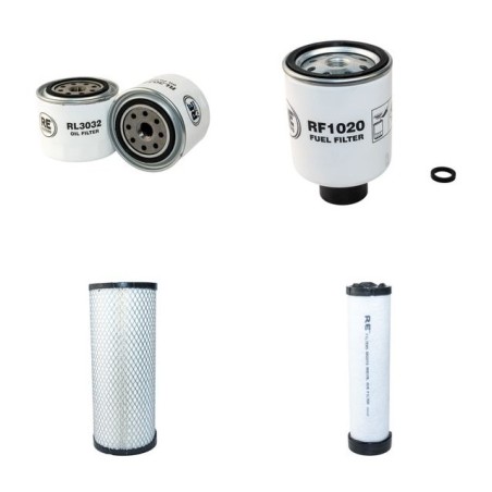 Filter Kit for Bobcat 337 Air Oil Fuel Filters with Kubota V2003 Engine Serial Number Serial Number. 2306- / 5141 11001-
