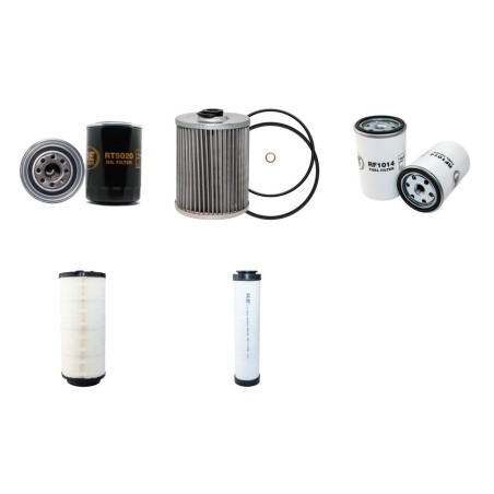 BOBCAT 444 Filter Service Kit Air Oil Fuel Filters w/Deutz TCD 2012 Eng.