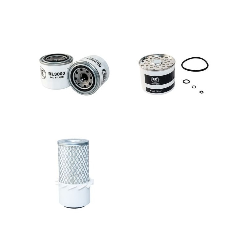 Filter Kit for Bobcat 453 with Kubota D750 Engine Air - Oil - Fuel Filters