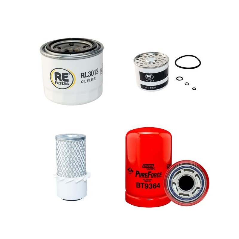 BOBCAT 453 Filter Service Kit withKubota Engine Eng SN 5618 11001-