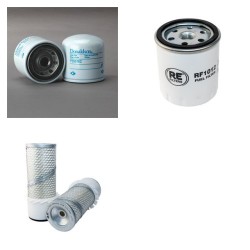 BOBCAT 543 Filter Service Kit Air Oil Fuel Filters w/Kubota Eng. SN  -11999
