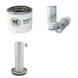 Bobcat 543 Filter Service Kit with Kubota Engine Serial