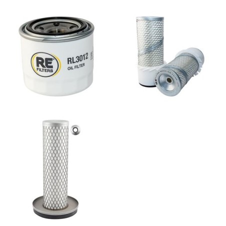 BOBCAT 543 Filter Service Kit w/Kubota Eng. SN   12001 - 13234