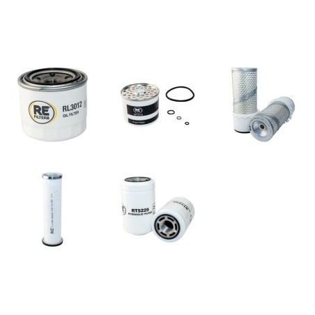 BOBCAT 543B Filter Service Kit w/Kubota Eng. Serial No 12001-