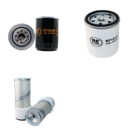 BOBCAT 600 Filter Service Kit Air Oil Fuel Filters w/Deutz 410 Eng.