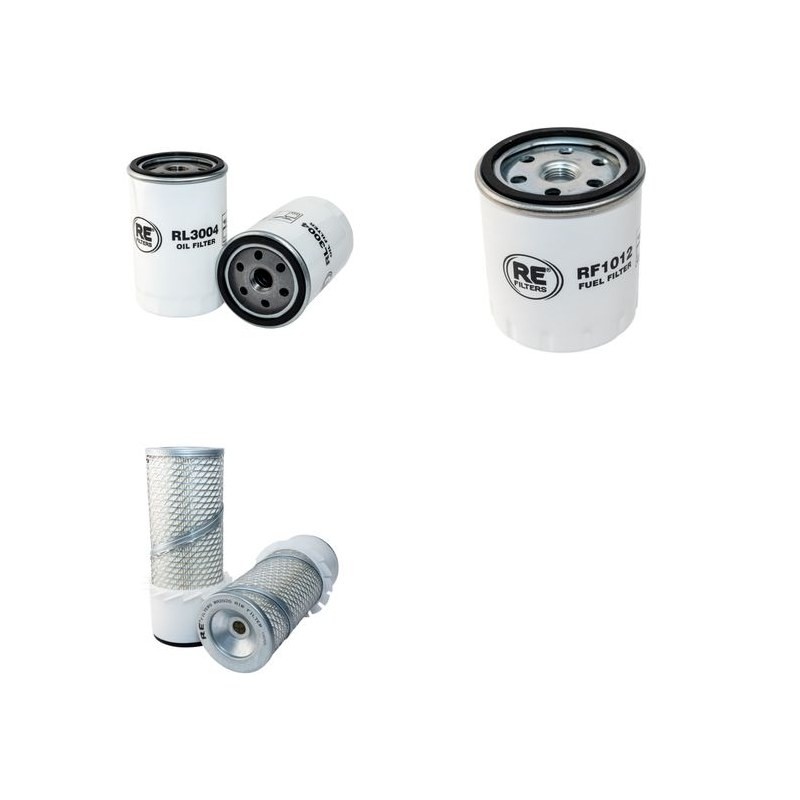 Bobcat 631 Filter Service Kit Air - Oil - Fuel Filters Deutz F2L411 Eng