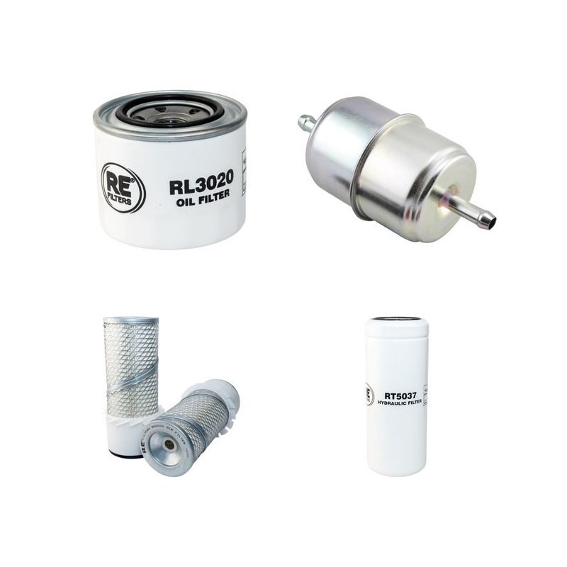 Filter Kit for Bobcat 642B with Mitsubishi Engine Serial Number 5040 25001-