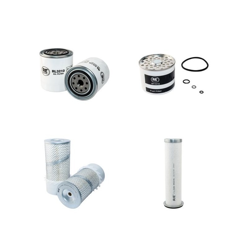 Bobcat M643 Filter Service Kit SN 1306-up - Air - Oil - Fuel Filters
