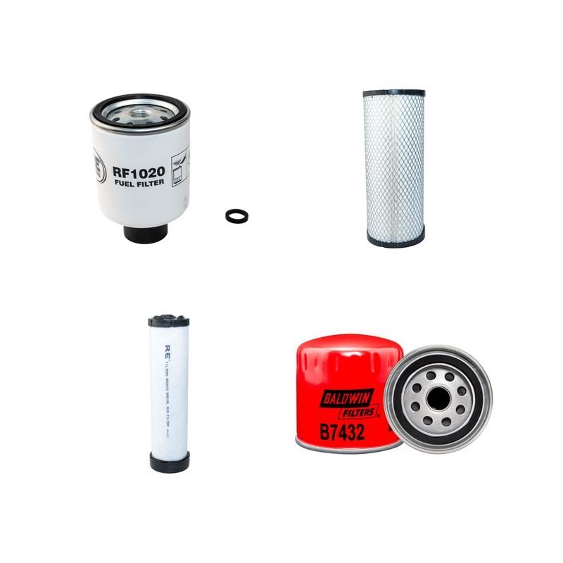 BOBCAT 653 Filter Service Kit w/PEUGEOT Eng.