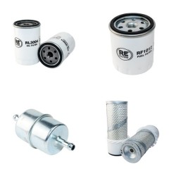 BOBCAT 721 Filter Service Kit Air Oil Fuel Filters w/Deutz F2L411D Eng. SN  Hyd Filter 174mm