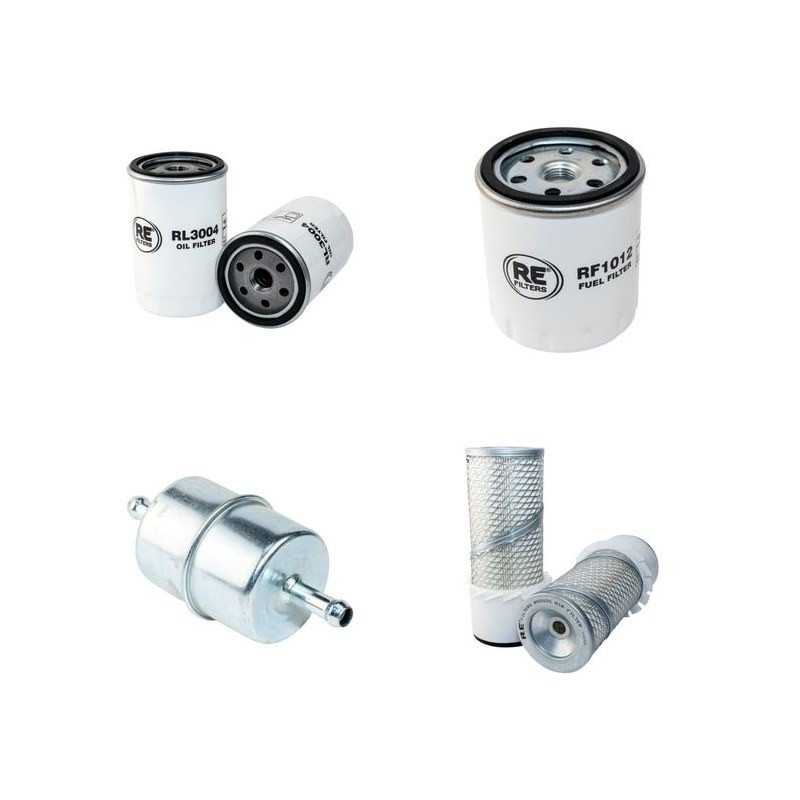 Filter Kit for Bobcat 721 Air Oil Fuel Filters with Deutz F2L411D Engine Serial Number Hyd Filter 174mm