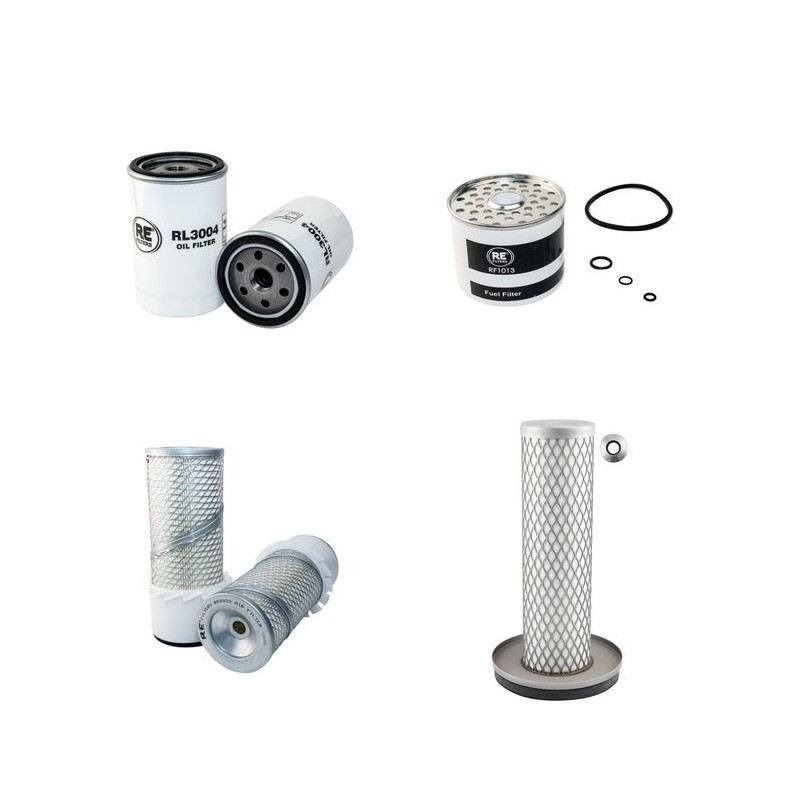 BOBCAT 731 Filter Service Kit Air Oil Fuel Filters w/Deutz F2L511 Eng. SN   5006M 13182-