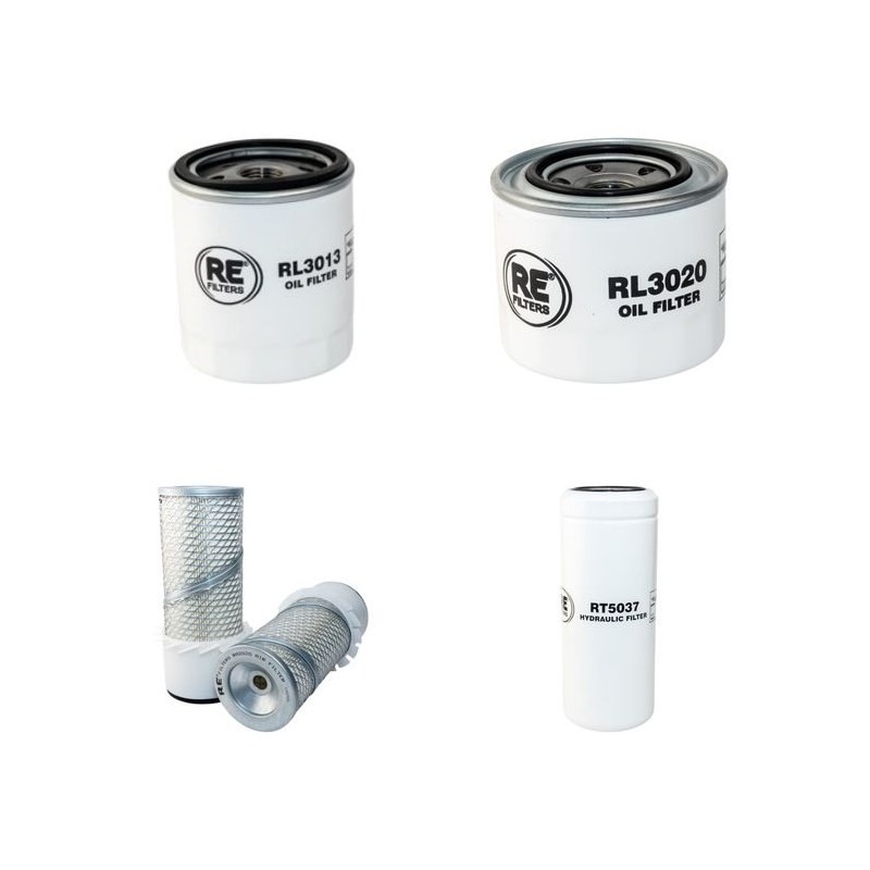Filter Kit for Bobcat 742 with Ford 4-98/Mitsubishi Engine Serial Number 15001 - 20571