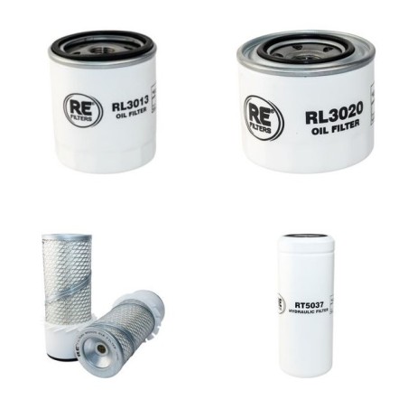 Filter Kit for Bobcat 742 with Ford 4-98/Mitsubishi Engine Serial Number 15001 - 20571