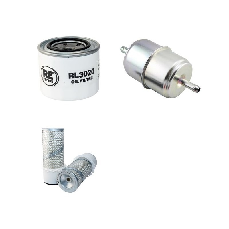 Filter Kit for Bobcat 742B Air Oil Fuel Filters with Mitsubishi Engine Engine