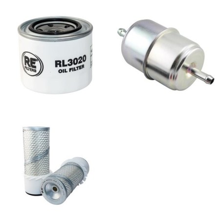 BOBCAT 742B Filter Service Kit Air Oil Fuel Filters w/Mitsubishi ENGINE Eng.