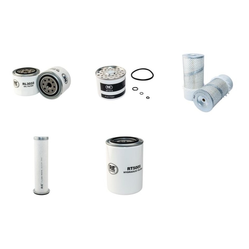 BOBCAT 743 Filter Service Kit withKubota V 1702 Eng SN -14999