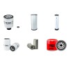 BOBCAT 751 Filter Service Kit w/PEUGEOT XUD9 Eng. SN   5149 11001-