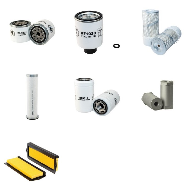 Filter Kit for Bobcat 751 with Kubota V1903 Engine Serial Number 5156 11001-