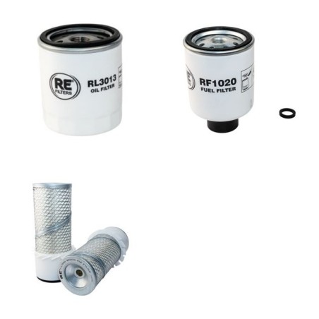 BOBCAT 752 Filter Service Kit Air Oil Fuel Filters w/Kubota V2203E Eng.