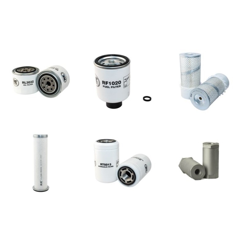 Filter Kit for Bobcat 7753 with Kubota V2203 Engine