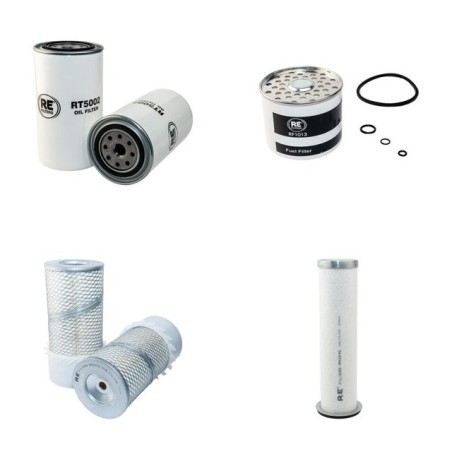 Filter Kit for Bobcat 843 To Serial Number 13000- Air - Oil - Fuel Filters