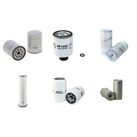 BOBCAT 853 BICS div. Serien Filter Service Kit w/ISUZU 4JB1 Eng.