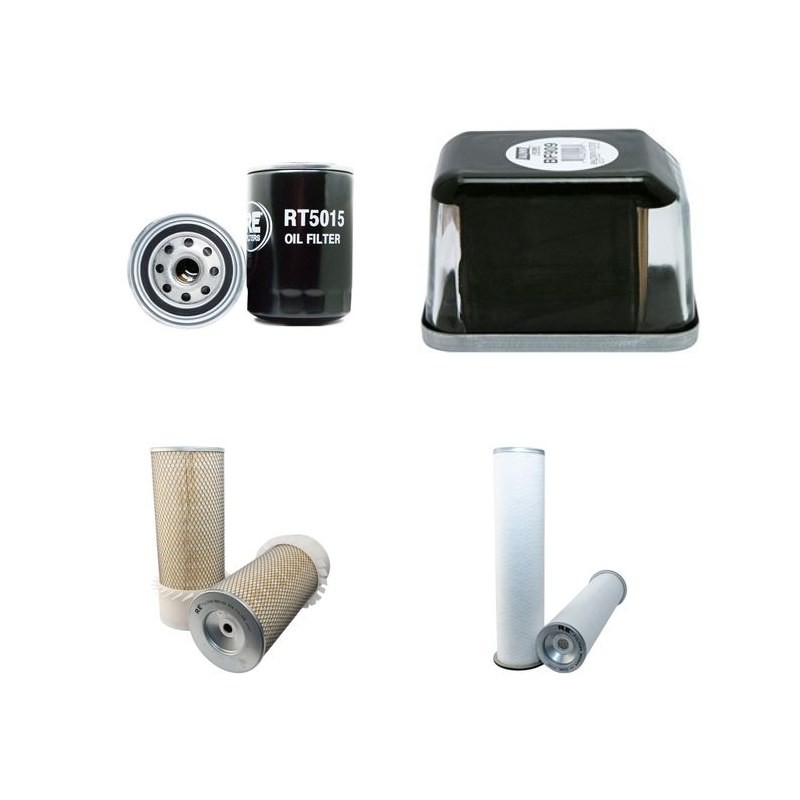 Filter Kit for Bobcat 975 Air Oil Fuel Filters with JD 4276 Engine Serial Number Serial Number 12597-/ -Serial Number 421306