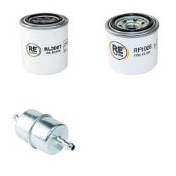 Filter Kit for Bobcat B100 (LoaderBackhoe) with Kubota D1105T Engine
