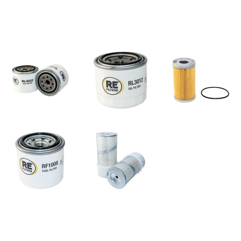 Filter Kit for Bobcat BL 375 Loader Backhoe 