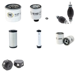 Bobcat E10 Filter Service Kit with Kubota D722-E2B Engine