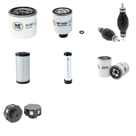 BOBCAT E 10 Filter Service Kit w/Kubota D 722-E2B Eng.