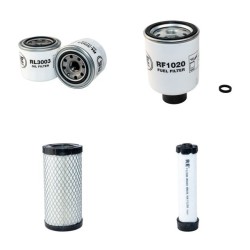 Bobcat E25 Filter Service Kit Air Oil Fuel Filters with