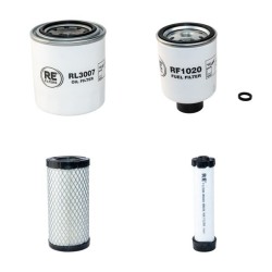 BOBCAT E26 Filter Service Kit w/Kubota D 1105-E2B Eng. Air,