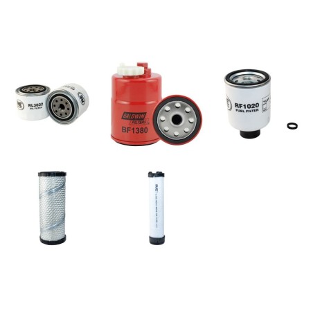BOBCAT E 32 Filter Service Kit w/Kubota D 1803-MD1 Eng. Air, Oil, Fuel Filters