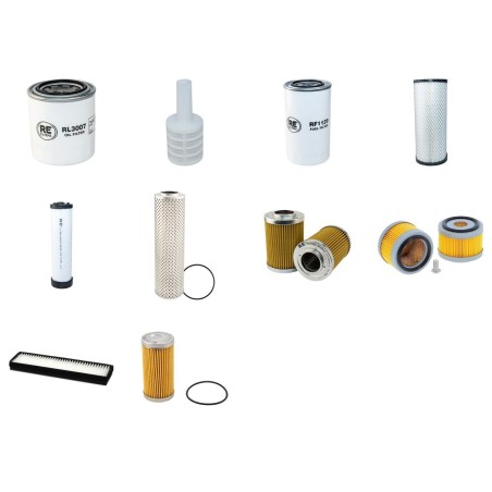 BOBCAT E 55 W Filter Service Kit w/Yanmar 4TNV98-EPDBW Eng.
