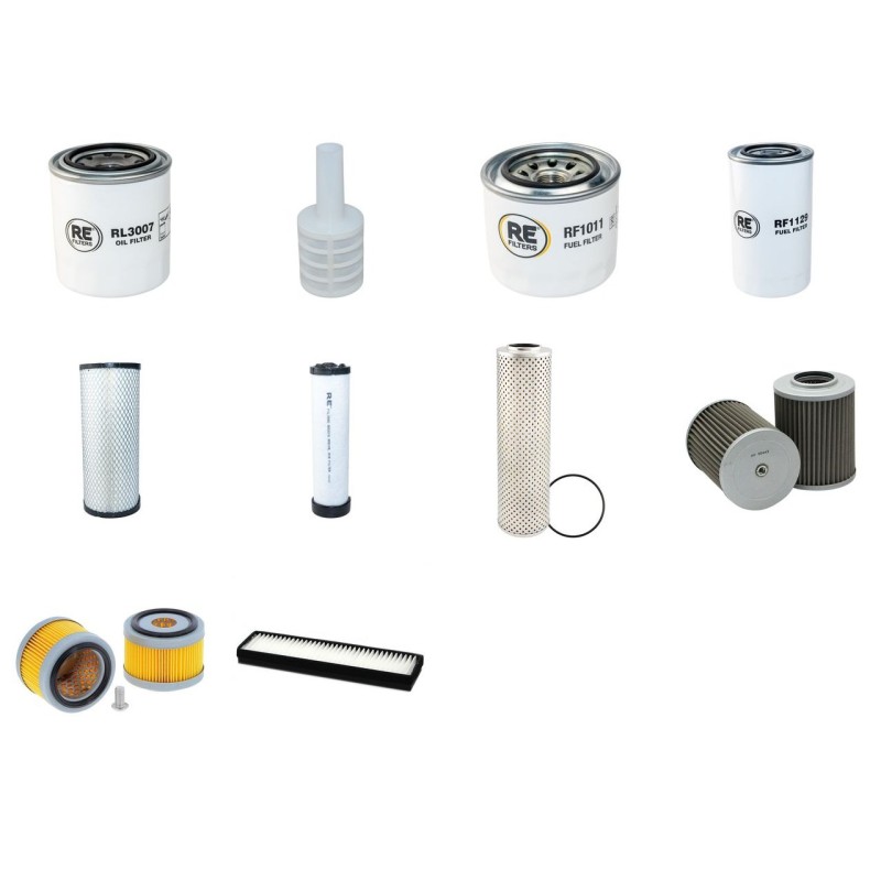 Bobcat E60 E80 Filter Service Kit - Full Kit