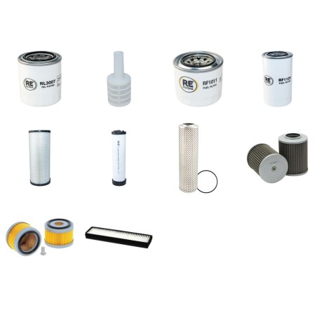 Bobcat E60 E80 Filter Service Kit - Full Kit