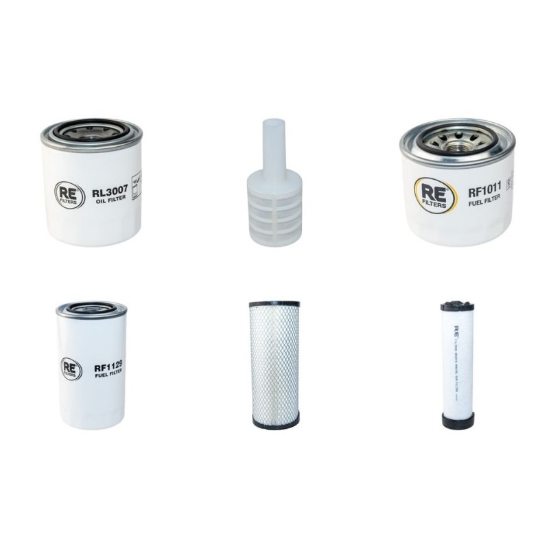 Filter Kit for Bobcat E60 E80 - Air - Oil - Fuel Filters